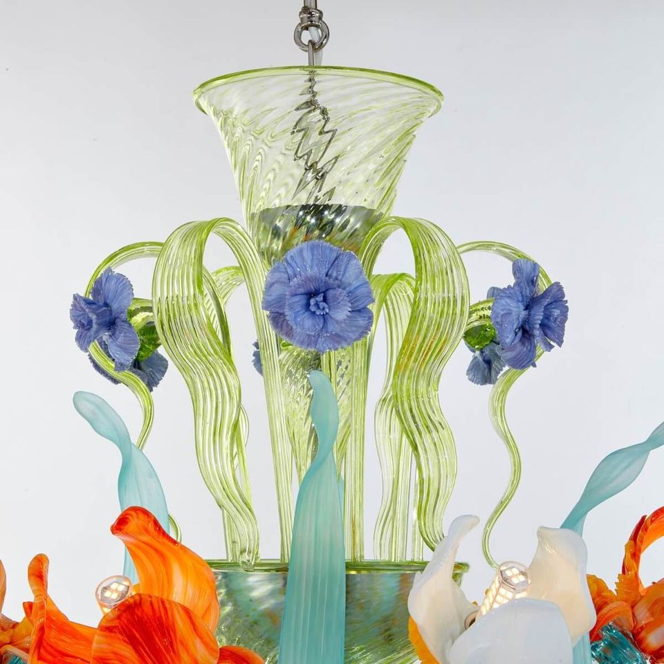 Lampadario Van Gogh Iris Deluxe