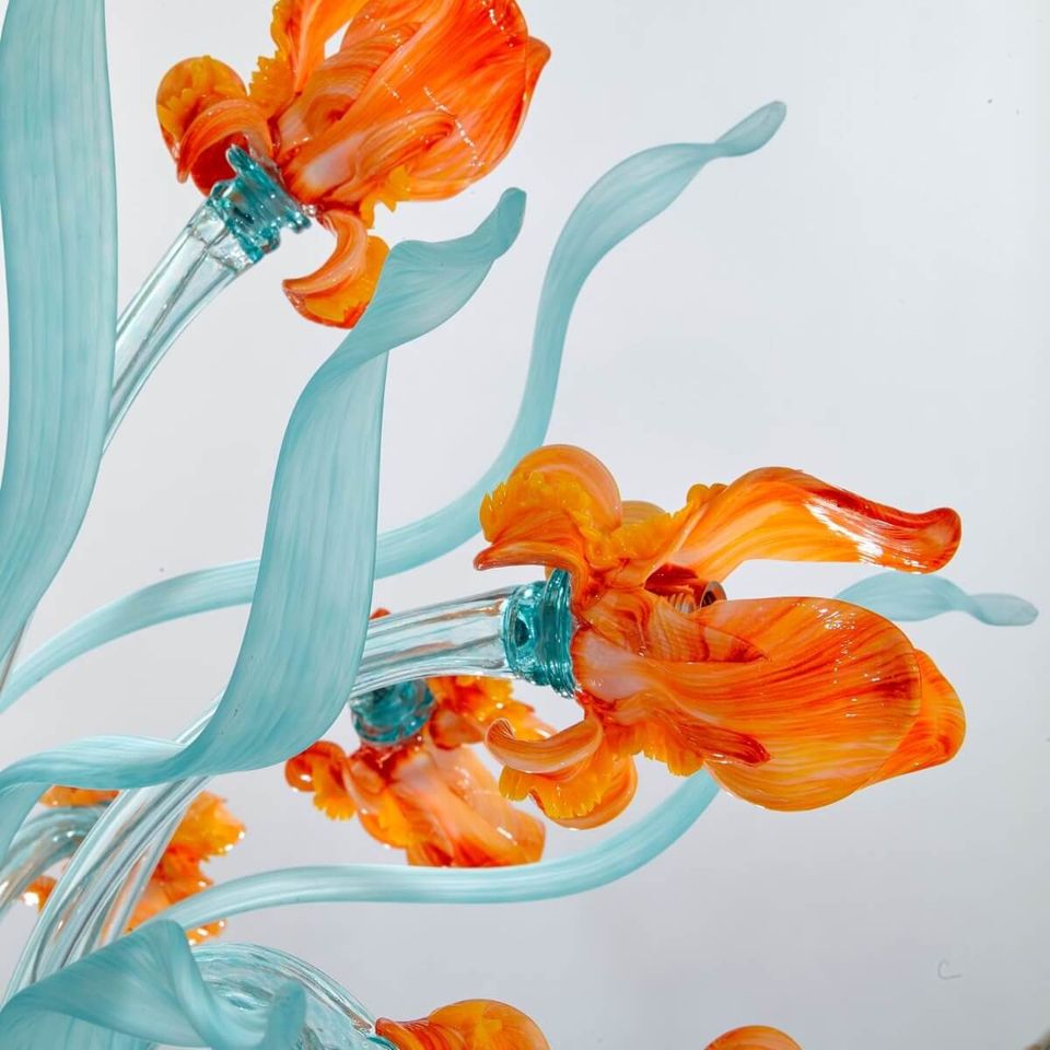 Lampadario Van Gogh Iris Deluxe
