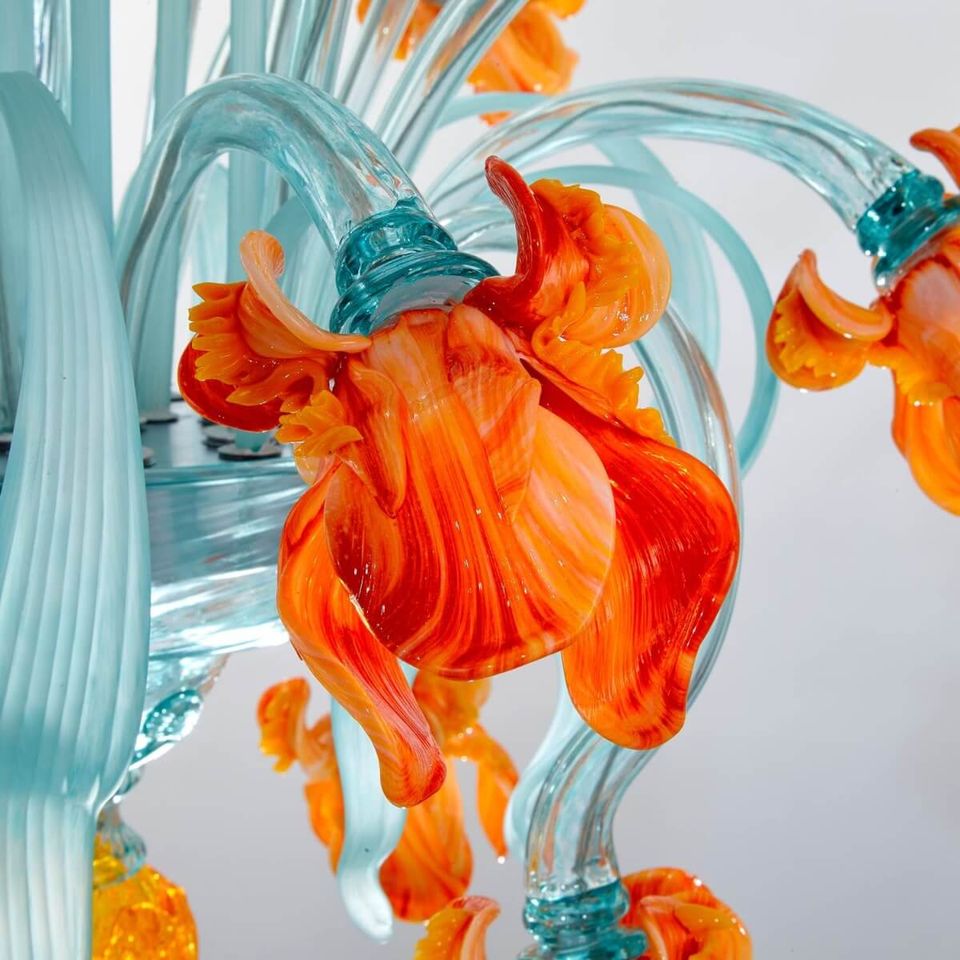 Lampadario Van Gogh Iris Deluxe