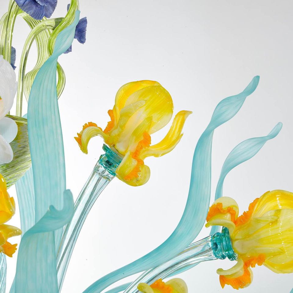 Lampadario Van Gogh Iris Deluxe