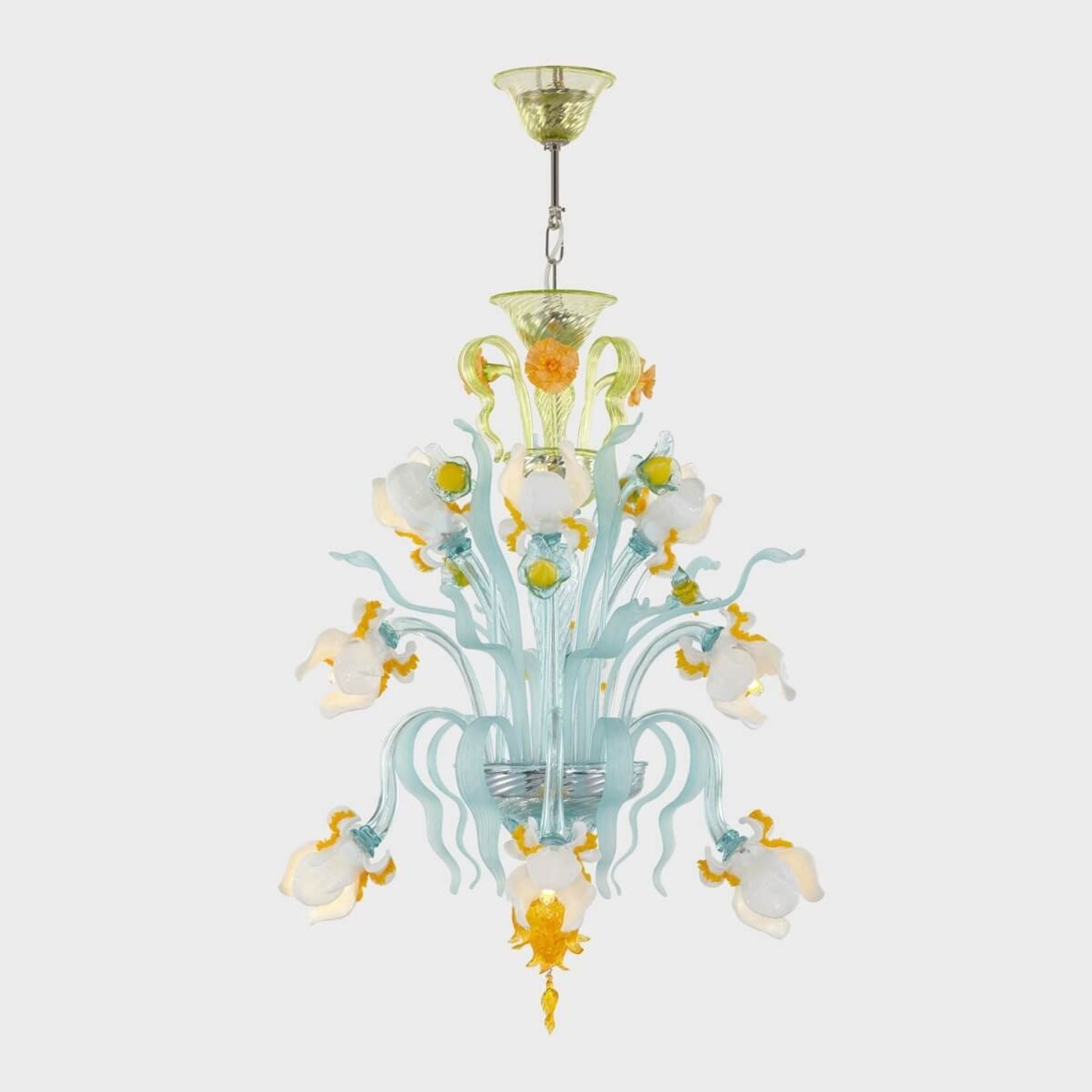 Lampadario Van Gogh Iris 9 Luci