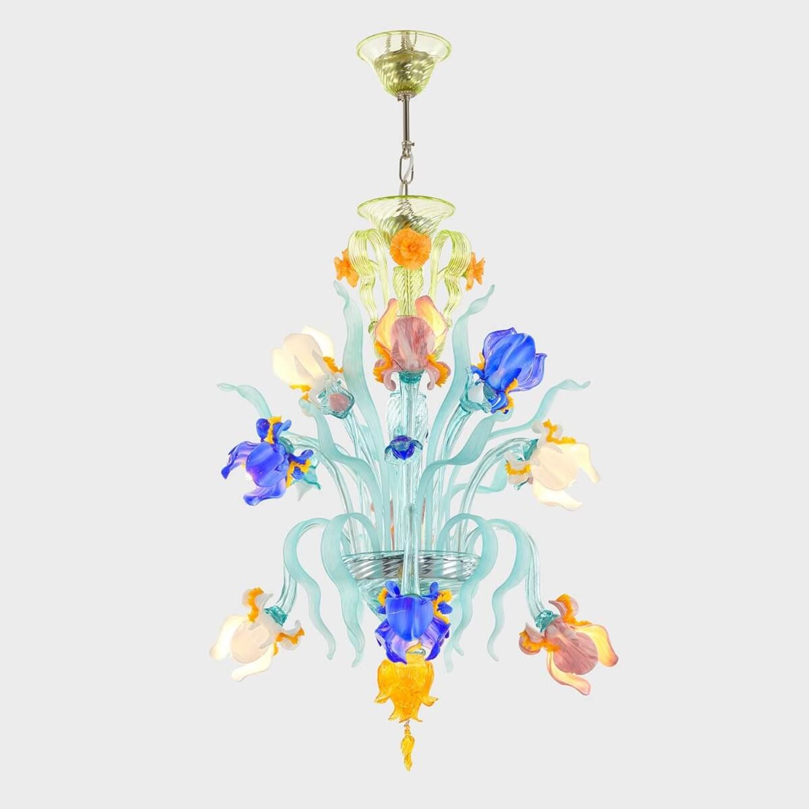 Lampadario Van Gogh Iris 9 Luci