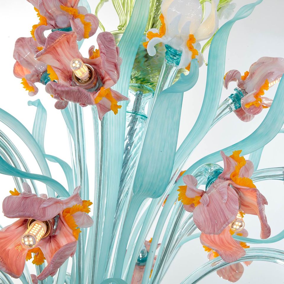 Lampadario Van Gogh Iris Deluxe
