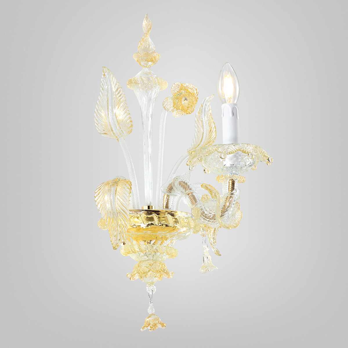 Ca' Rezzonico Gold Wandeleuchten