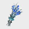 Applique Van Gogh Iris Bouquet