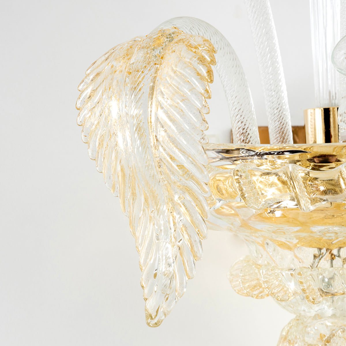 Ca' Rezzonico Gold Wandeleuchten